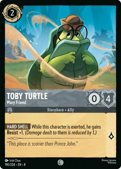 Toby Turtle - Wary Friend