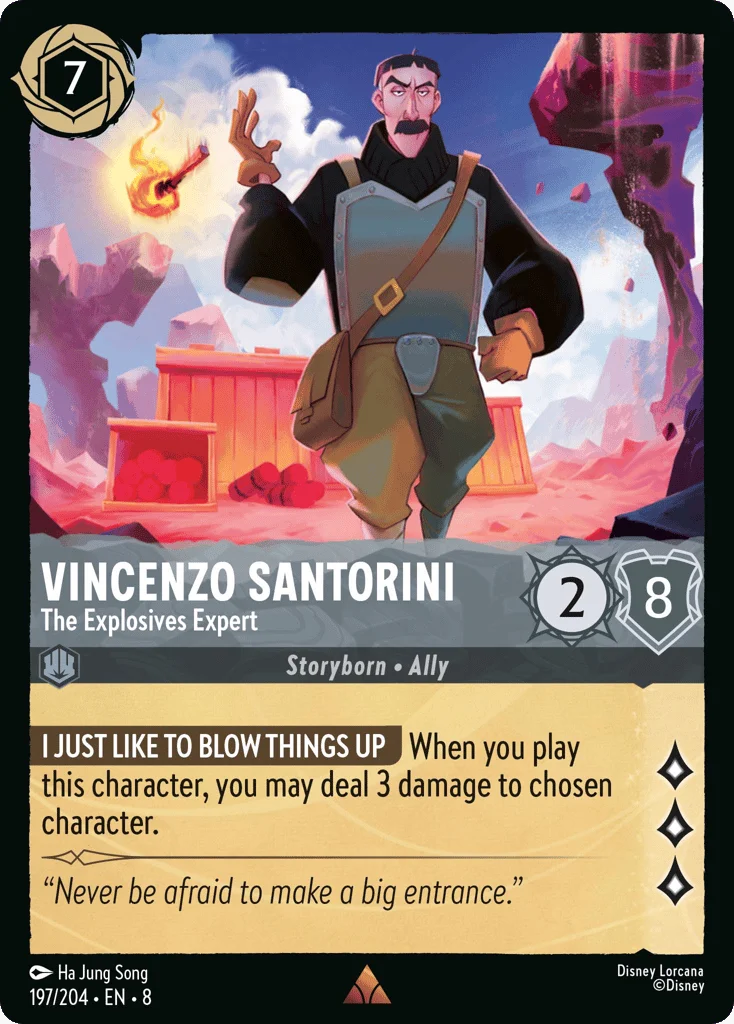 Vincenzo Santorini - The Explosives Expert · Reign of Jafar
