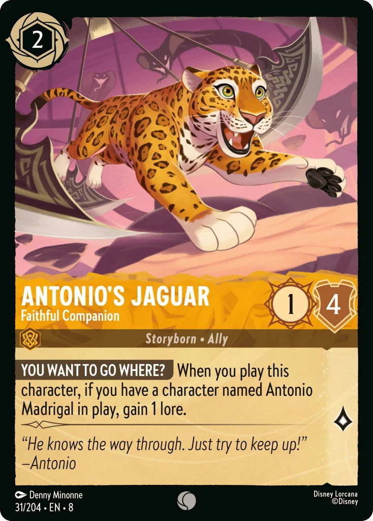 Antonio's Jaguar - Faithful Companion · Reign of Jafar