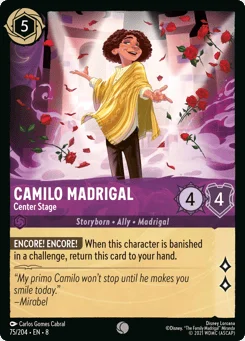 Camilo Madrigal - Center Stage
