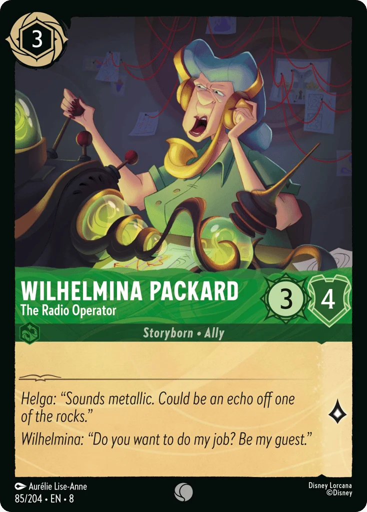 Wilhelmina Packard - The Radio Operator · Reign of Jafar