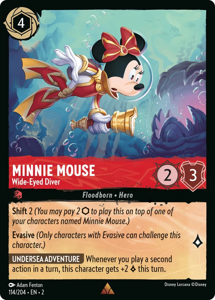 Minnie Mouse - Wide-Eyed Diver · Rise of the Floodborn