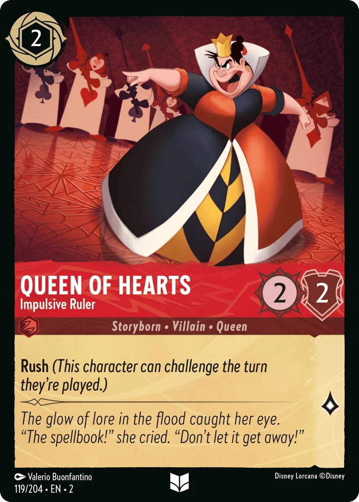 Queen of Hearts - Impulsive Ruler · Rise of the Floodborn