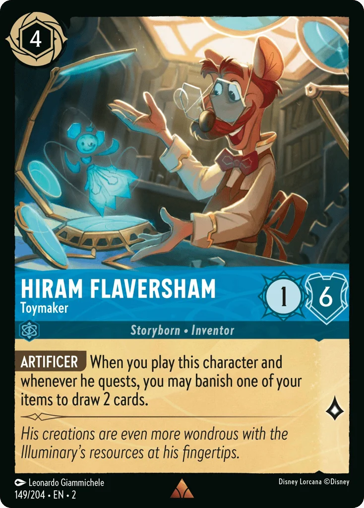 Hiram Flaversham - Toymaker · Rise of the Floodborn