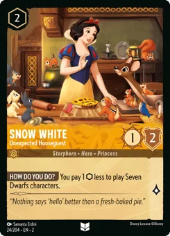 Snow White - Unexpected Houseguest
