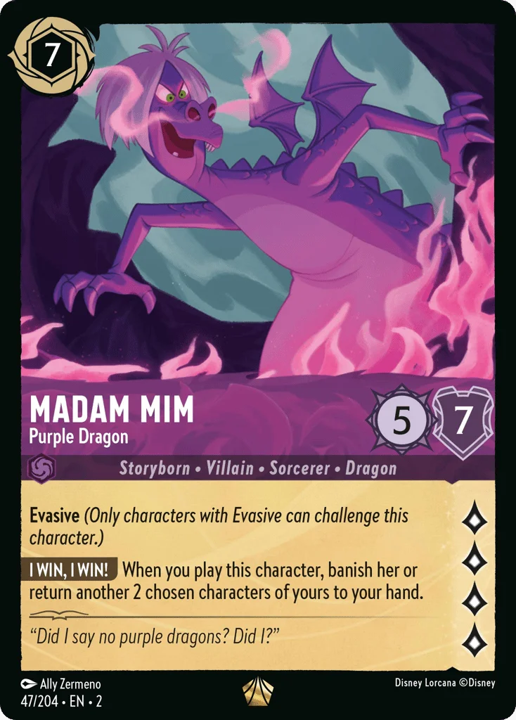 Madam Mim - Purple Dragon · Rise of the Floodborn