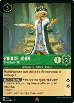 Prince John - Greediest of All