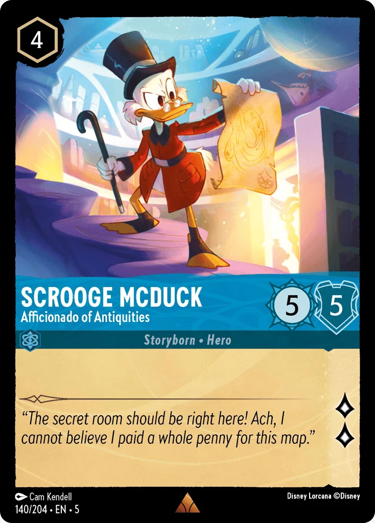 Scrooge McDuck - Afficionado of Antiquities · Shimmering Skies