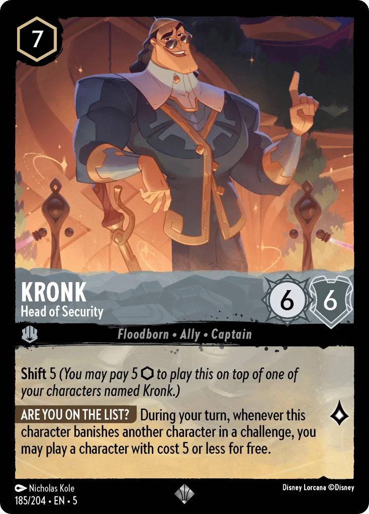 Kronk - Head of Security · Shimmering Skies