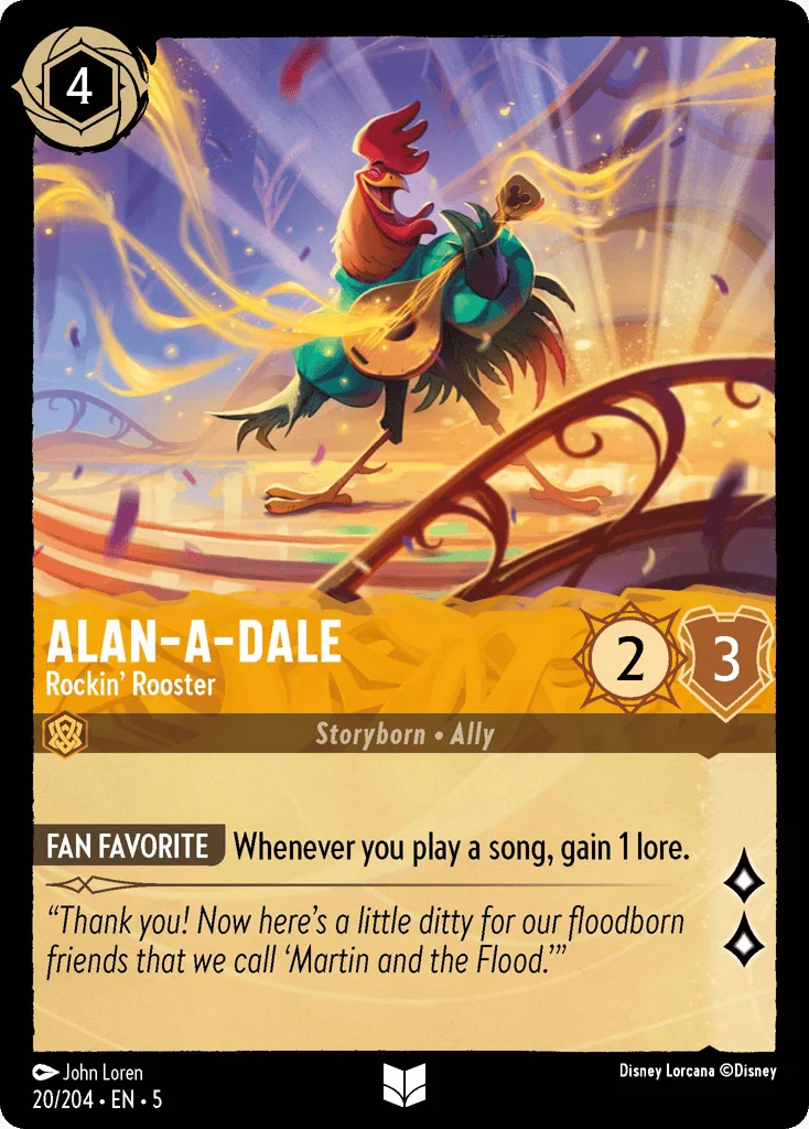 Alan-a-Dale - Rockin' Rooster · Shimmering Skies
