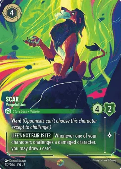 Scar - Vengeful Lion