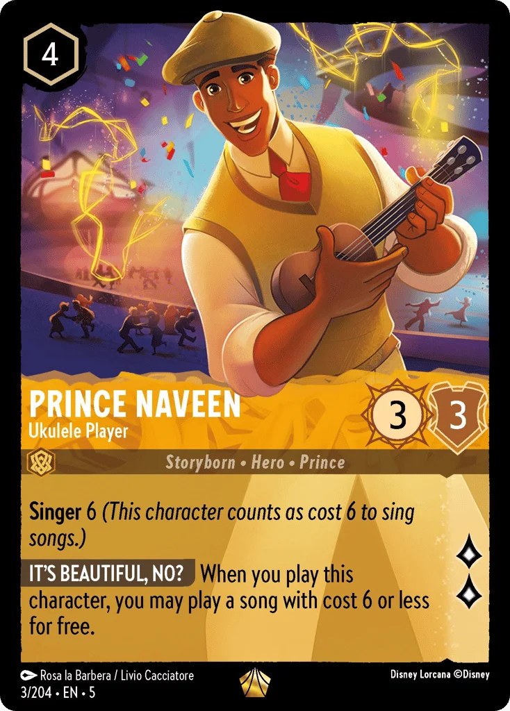 Prince Naveen - Ukulele Player · Shimmering Skies