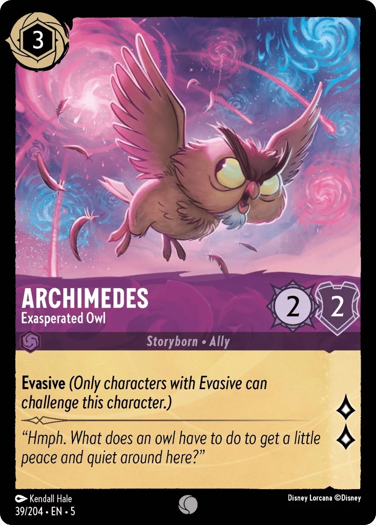 Archimedes - Exasperated Owl · Shimmering Skies