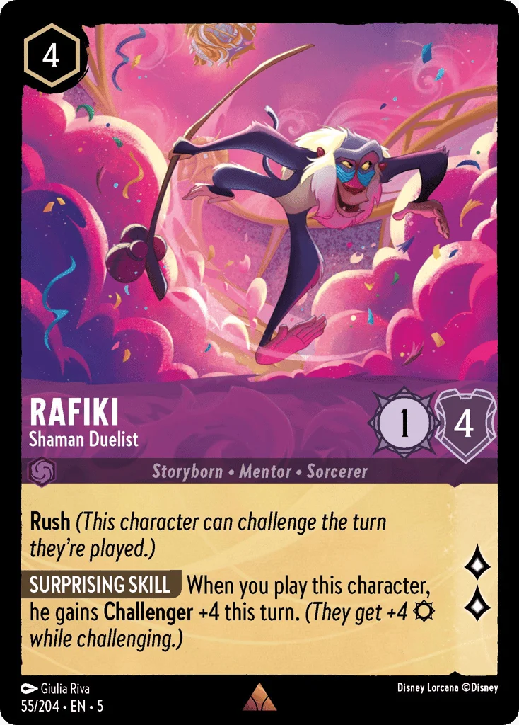 Rafiki - Shaman Duelist · Shimmering Skies