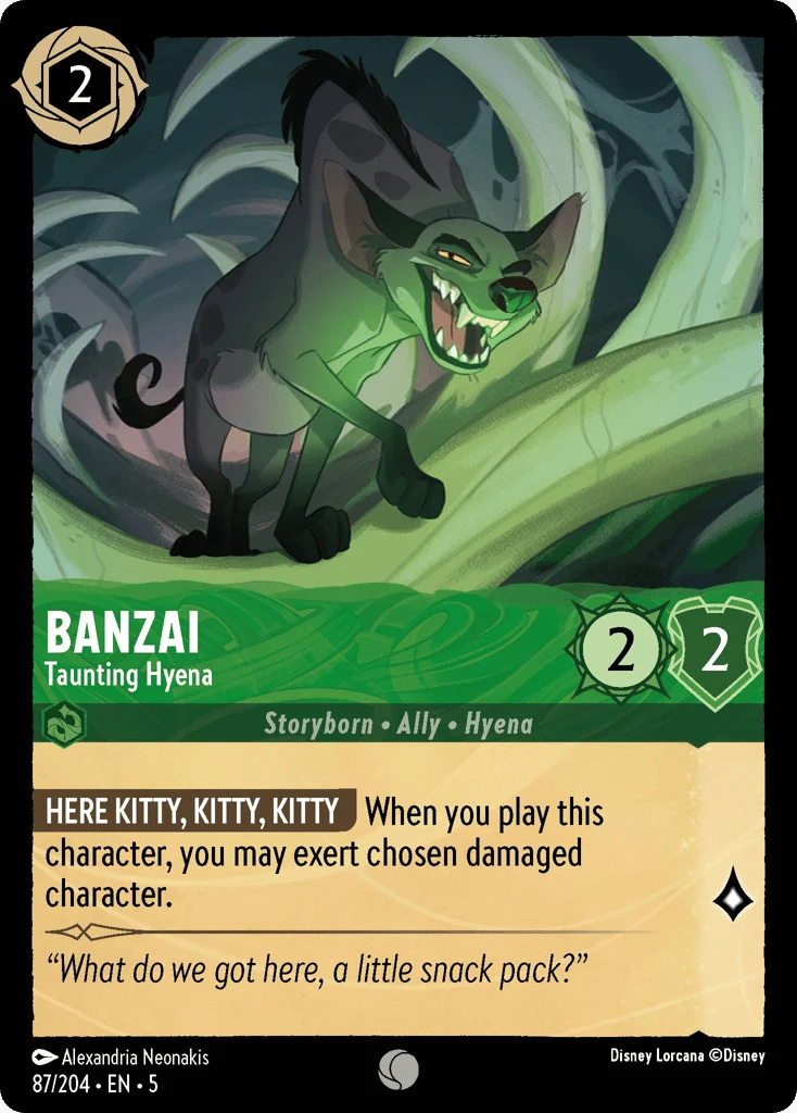 Banzai - Taunting Hyena · Shimmering Skies
