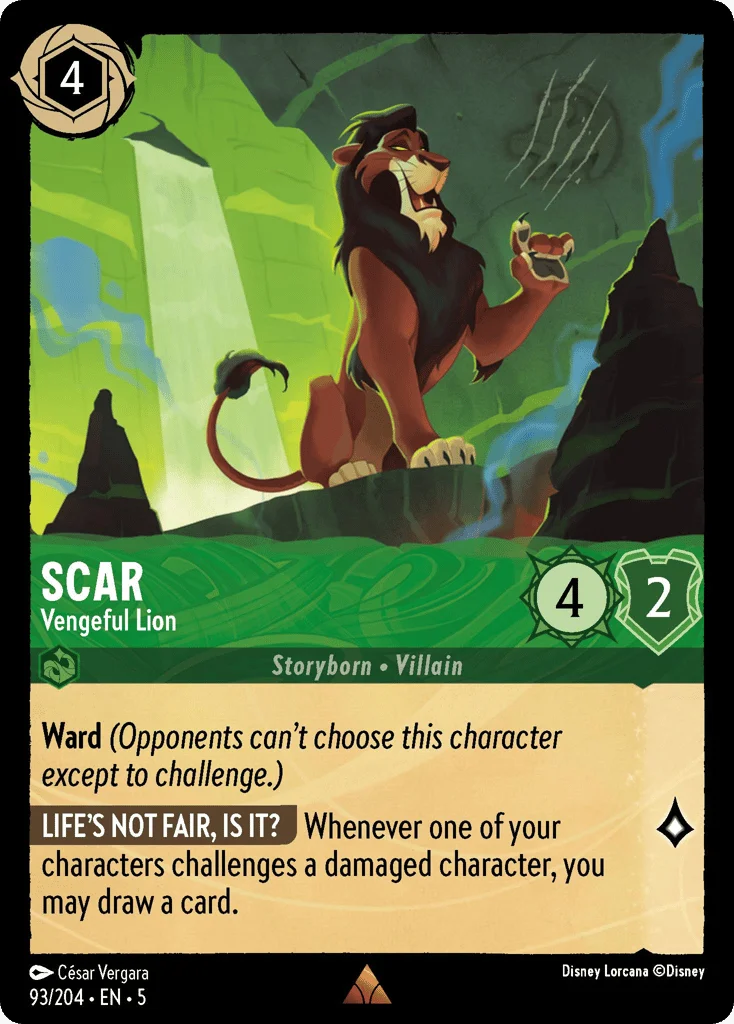 Scar - Vengeful Lion · Shimmering Skies