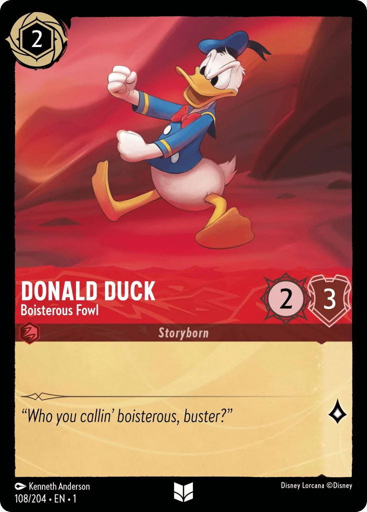 Donald Duck - Boisterous Fowl · The First Chapter