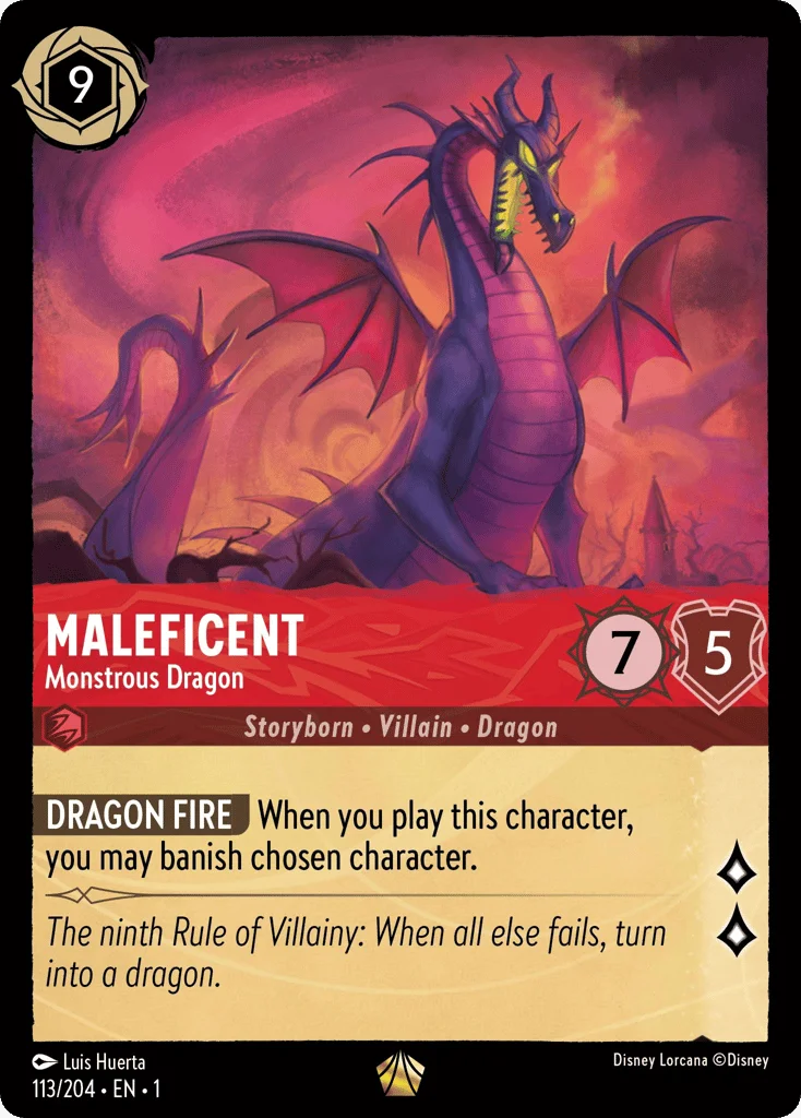 Maleficent - Monstrous Dragon · The First Chapter