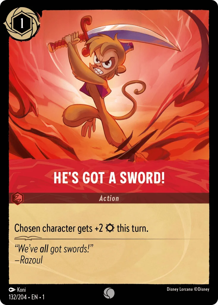 He's Got a Sword! · The First Chapter