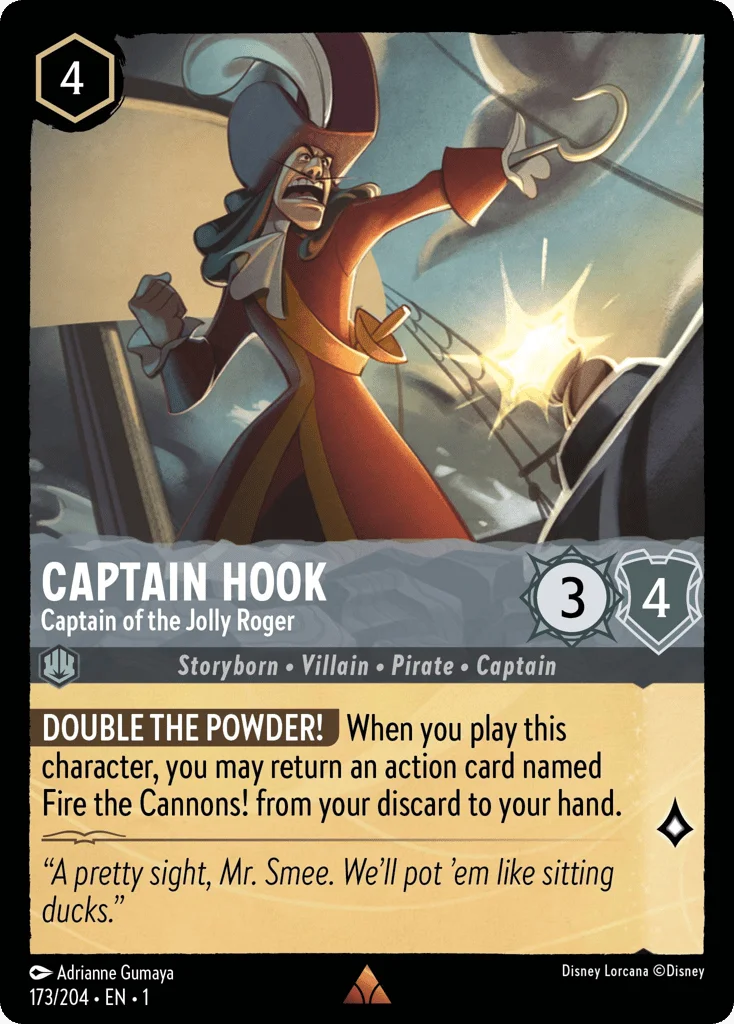Captain Hook - Captain of the Jolly Roger · The First Chapter