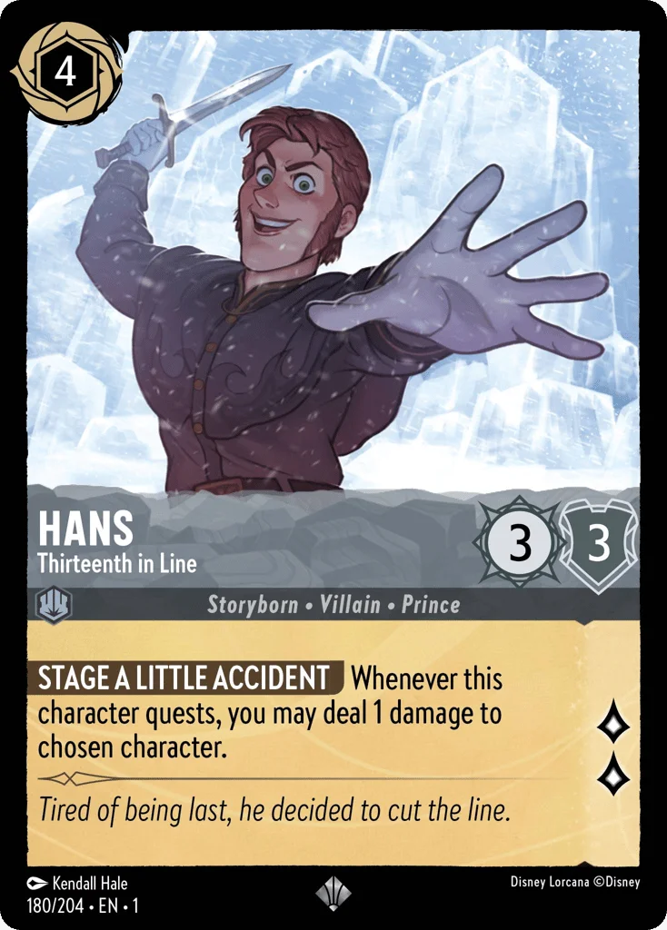 Hans - Thirteenth in Line · The First Chapter