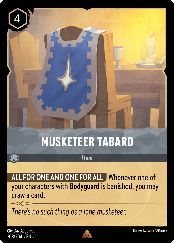 Musketeer Tabard · The First Chapter