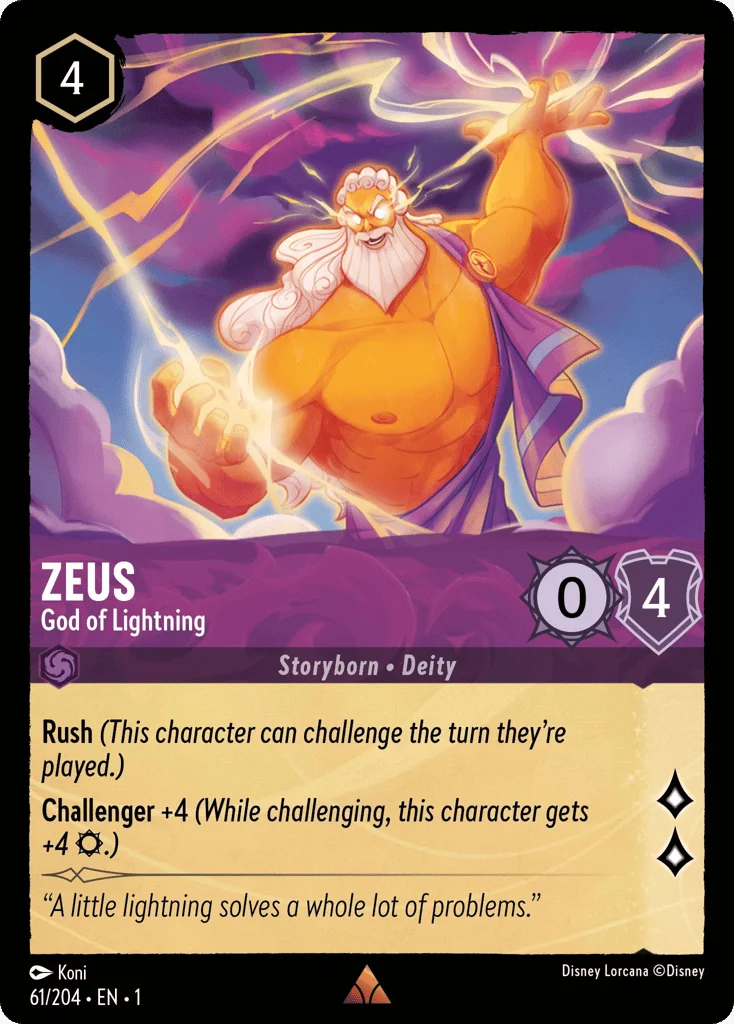 Zeus - God of Lightning · The First Chapter