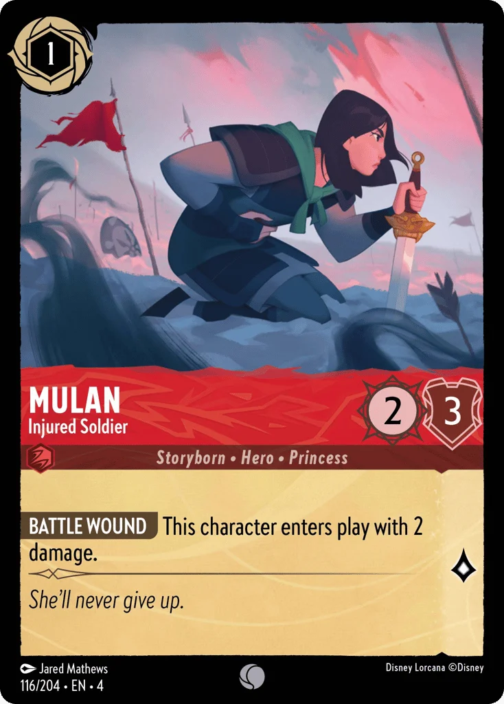 Mulan - Injured Soldier · Ursula's Return