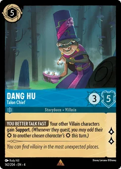 Dang Hu - Talon Chief