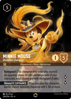 Minnie Mouse - Musketeer Champion
