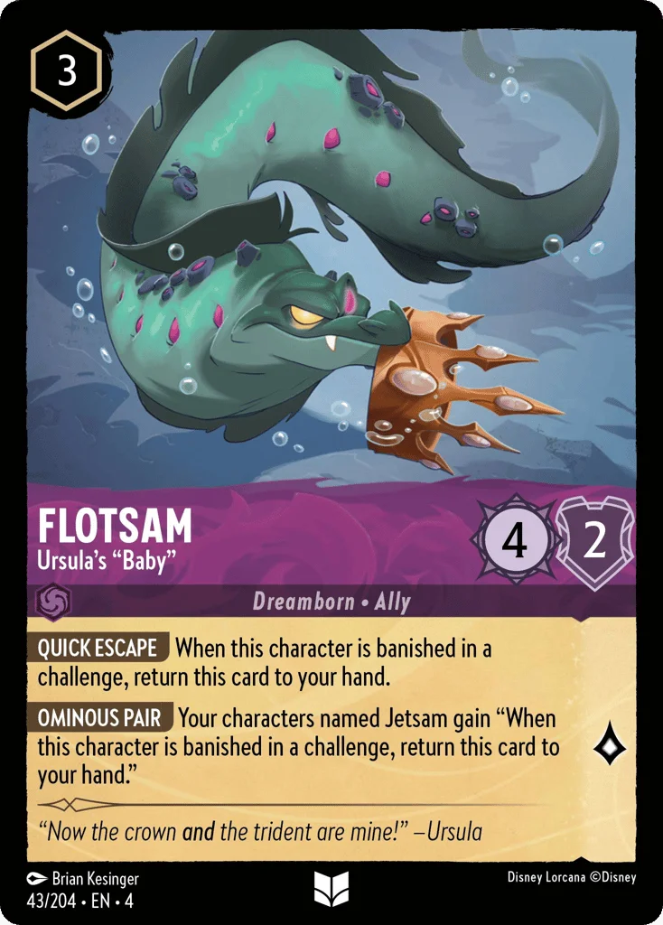 Flotsam - Ursula's "Baby" · Ursula's Return