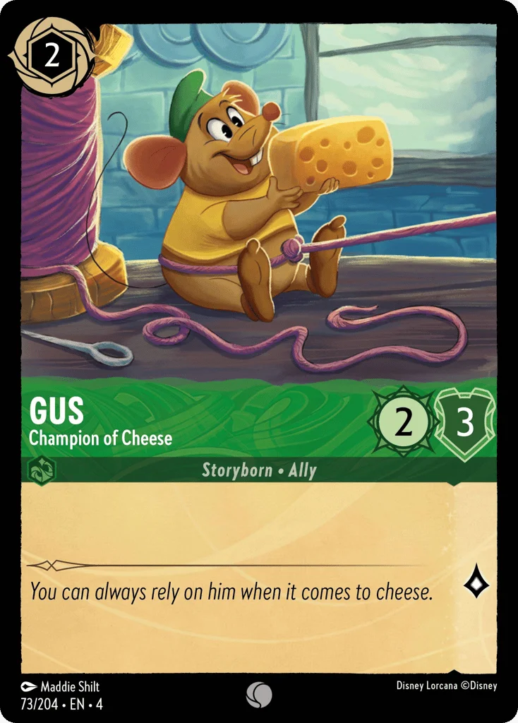 Gus - Champion of Cheese · Ursula's Return