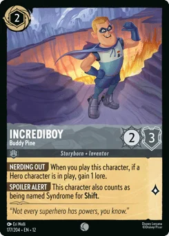 Incrediboy - Buddy Pine