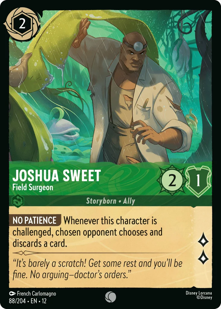 Joshua Sweet - Field Surgeon · Wilds Unknown