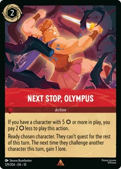Next Stop, Olympus