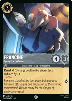 Francine - Eyeing the Evidence