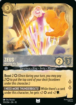 Zeus - Missing His Spark