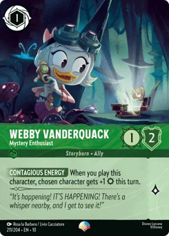 Webby Vanderquack - Mystery Enthusiast