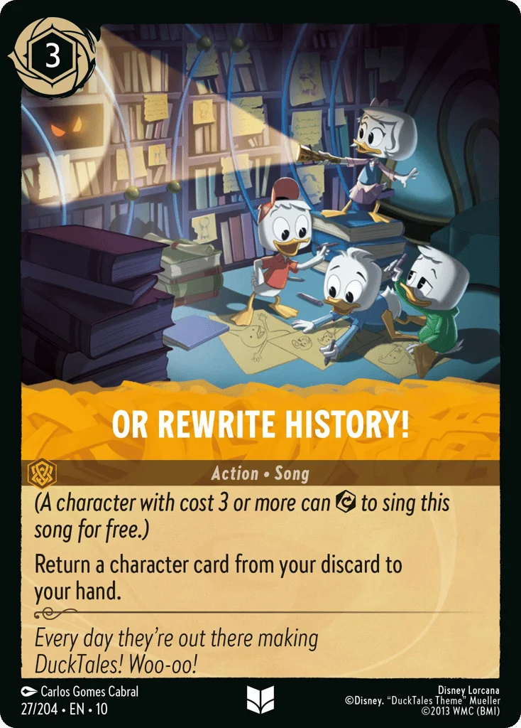 Or Rewrite History! · Whispers in the Well