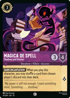 Magica De Spell - Shadowy and Sinister