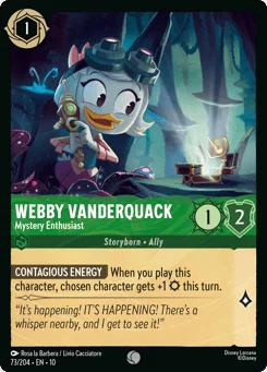 Webby Vanderquack - Mystery Enthusiast
