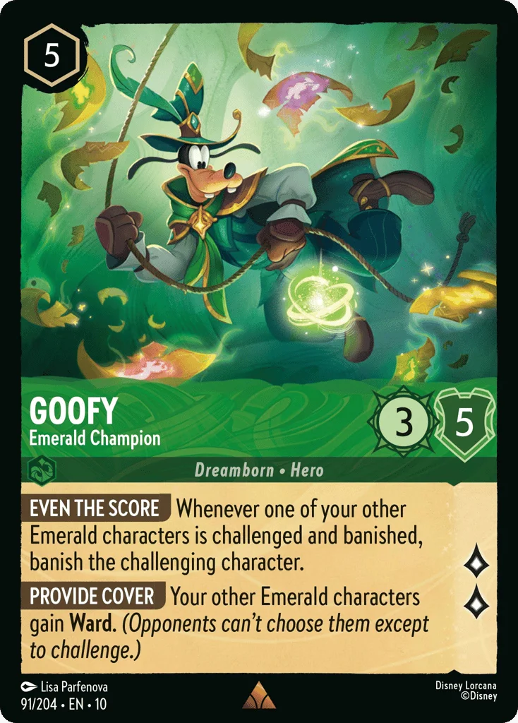 Goofy - Emerald Champion · Whispers in the Well