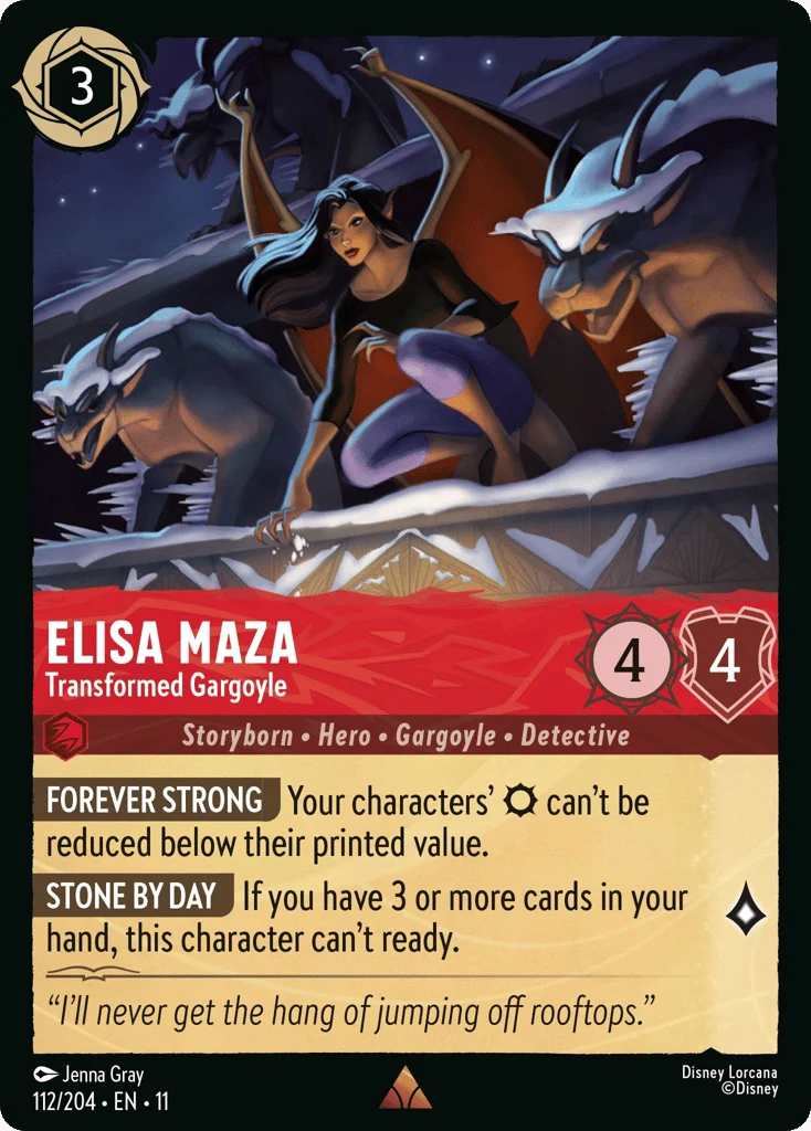 Elisa Maza - Transformed Gargoyle · Winterspell