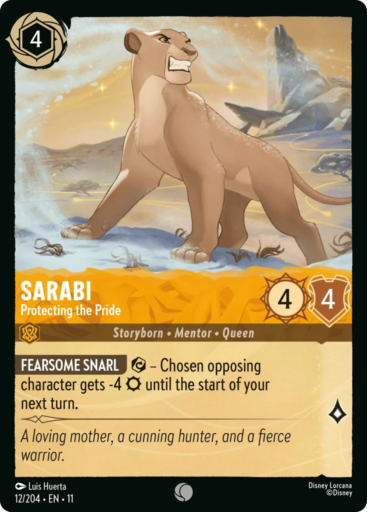 Sarabi - Protecting the Pride · Winterspell