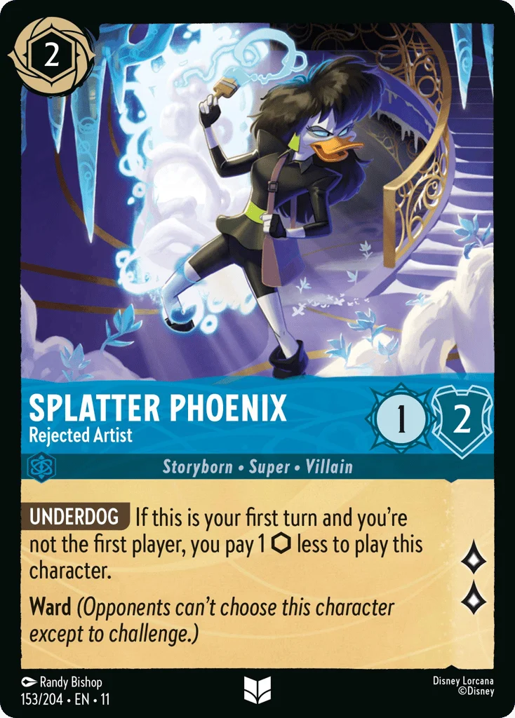 Splatter Phoenix - Rejected Artist · Winterspell