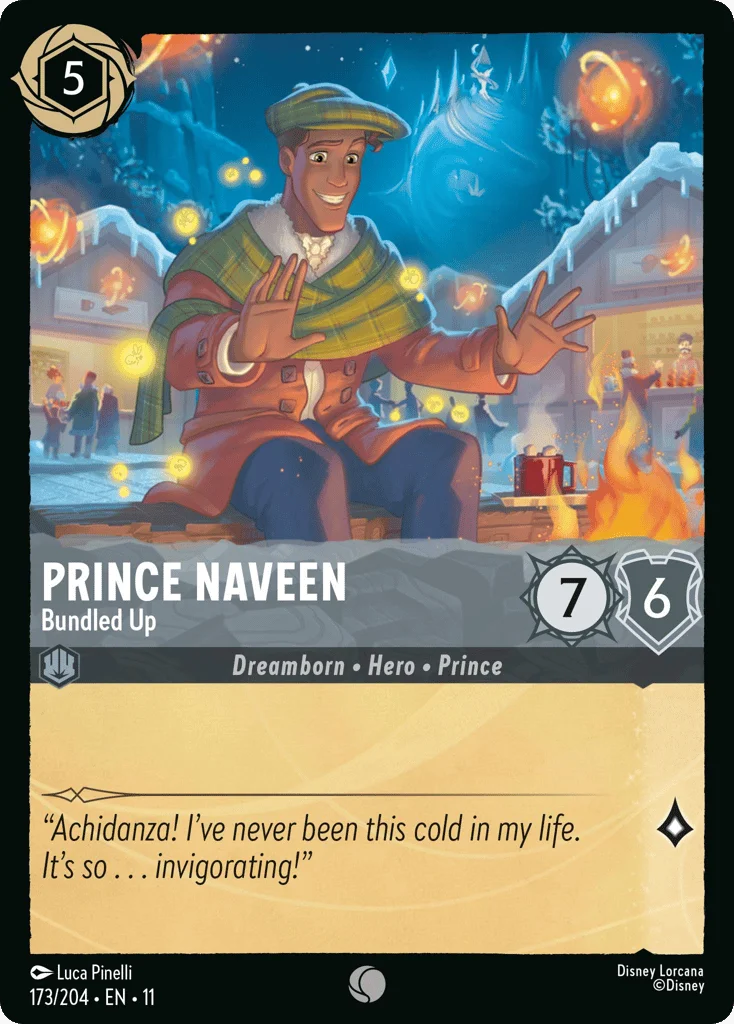 Prince Naveen - Bundled Up · Winterspell