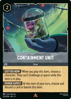 Containment Unit