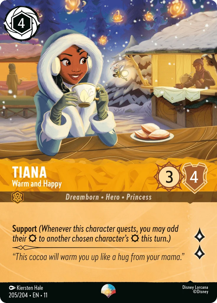 Tiana - Warm and Happy · Winterspell