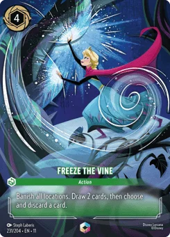Freeze the Vine