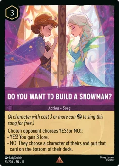 Do You Want To Build A Snowman?